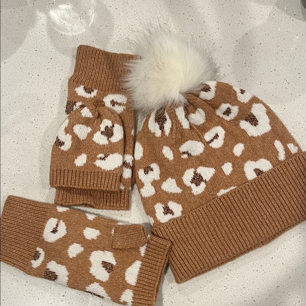 Hat and mitten set. Brand new. Ann Taylor Loft